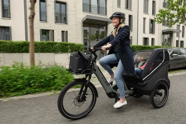 Electric Cargo Bike Delivery